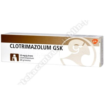 Clotrimazolum GSK 1% krem 20 g tuba