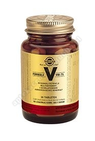 SOLGAR Formuła VM-75 wysokiej potencji witaminy i minerały 30 tablete-data ważnosci 30.04.2024
