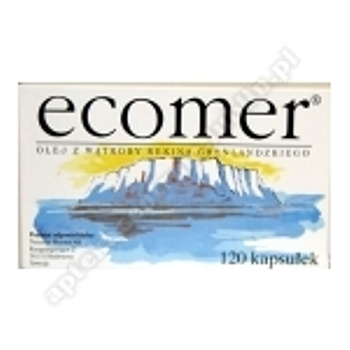 Ecomer kaps. miękkie 0, 25 g 60 kaps. 
