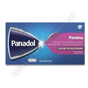 Panadol femina 10 tabletek