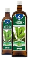 Aloes Sok z aloesu z miąższem 1 litr (OLEOFARM)