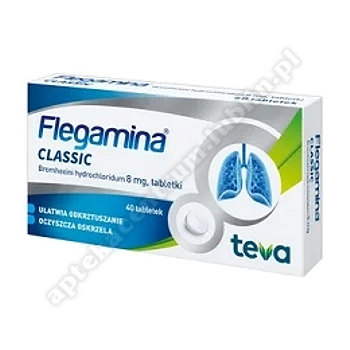 Flegamina tabl. 8 mg 40 tabl.
