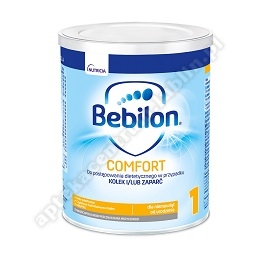 Bebilon Comfort 1, dla niemowląt w przypadku kolek i zaparć, od urodzenia, 400 g