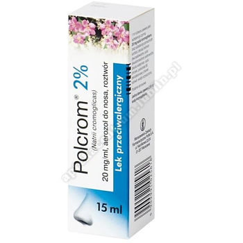 Polcrom 2% aer. donosa, roztw.  20mg/ml 15ml(
