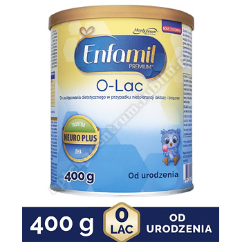 Enfamil O-Lac mleko modyfikowane w proszku 400 g bez laktozy