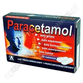 Paracetamol Aflofarm tabl.  0, 5g 20tabl. 