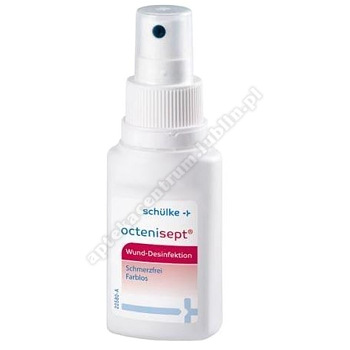 Octenisept płyn do dezynfekcji na skórę 50 ml z dozowmikiem(działanie p/ wirusowe ,  p/bakteryjne)