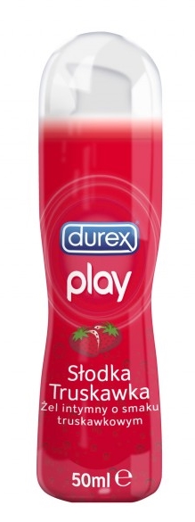 DUREX PLAY Żel intym. słodka truskawka 50ml -data waznosci 30.03.2026