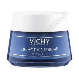 VICHY LIFTACTIVE  Krem n/noc 50ml+VICHY LIFT Collagen Spec. Noc krem 15ml,kosmetyczka