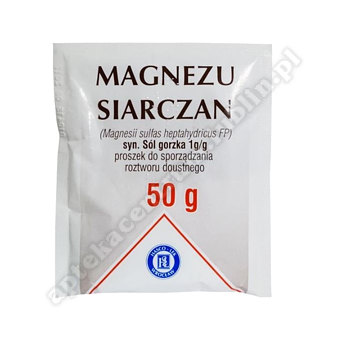 Magnezu siarczan subst. 50 g(sól gorzka)