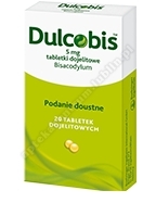 Dulcobis 5 mg x 20 tabletek dojelitowych
