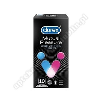Durex prezerwatywy z wypustkami Performax Intense 10 szt prążki opóźniające wytrysk