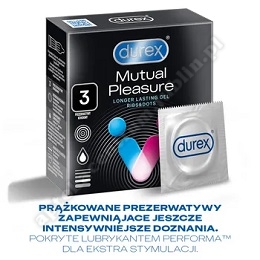 Durex prezerwatywy mutual pleasure 3 szt