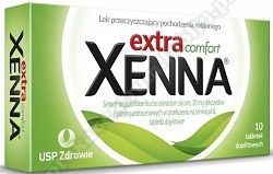 Xenna Extra Comfort tabl. drażow.  0, 150, 22g 10 draż-data waznosci31. 05. 2024