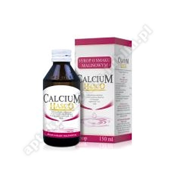 Calcium HASCO o smaku malinowym syrop 150ml
