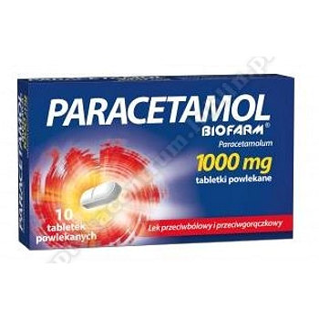 Paracetamol Biofarm tabl. powl.  1g 10tabl. 