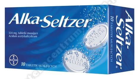 Alka-Seltzer 324mg 10 tabletki musujące