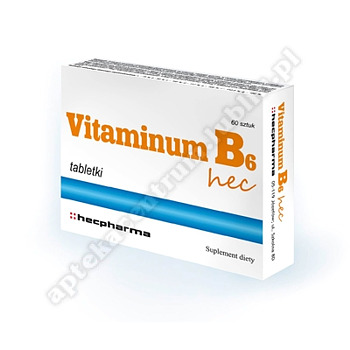 Vitaminum B6 hec tabl.  0, 01g 60tabl. (2blis