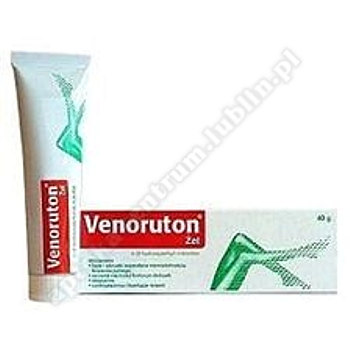 Venoruton Gel żel 0, 02 g/g 40 g (IMPORT RÓWNOLEGŁY)