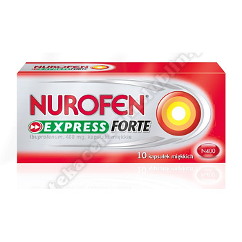 Nurofen Express Forte 400mg 10 kaps. 