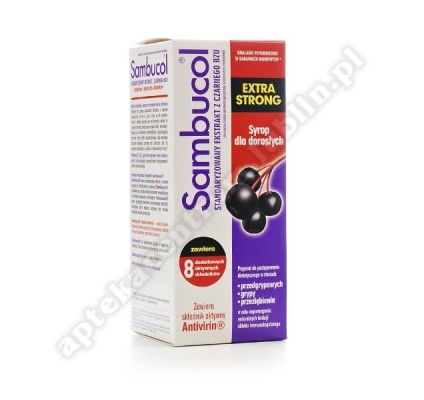 Sambucol Extra Strong Syrop dla dorosłych 120ml
