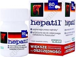 Hepatil 0,15 g x 80 tabletek