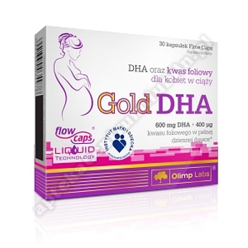 OLIMP Gold DHA x 30 kaps.  (blistry)