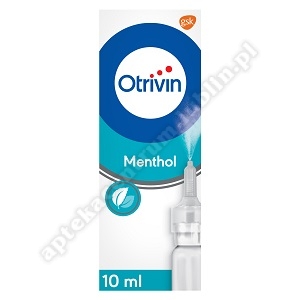 Otrivin Menthol aer. donosa, płyn(roztwór) 1 but. a 10ml
