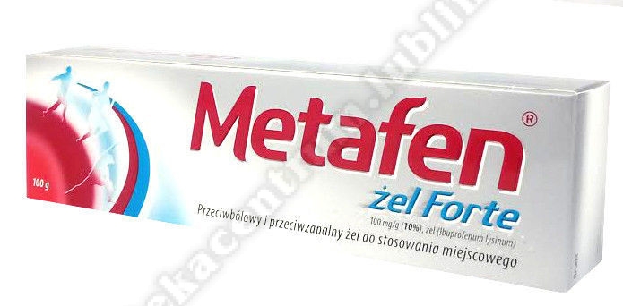 Metafen żel Forte żel 0, 1 g/g 100 g