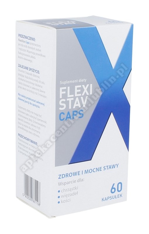 FlexiStav Caps x 60 kapsułek-data waznosci 30. 05. 2024-dostepne 1 op