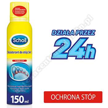 Scholl dezodorant do stóp 3w1 Fresh Step