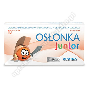 Osłonka Junior saszet. 10 sasz.a 1g