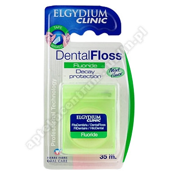 Elgydium Dental Flos Nić dentystyczna z fluorem mint