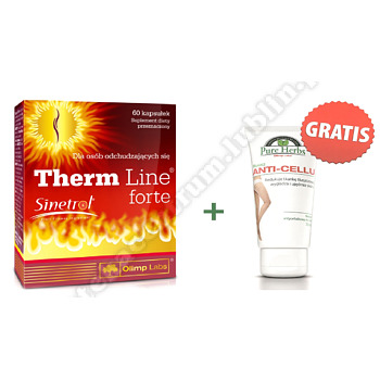 Olimp Therm Line Forte 60 kaps. +Pure Herbs Bluszcz balsam anti-celluit 70ml GRATIS