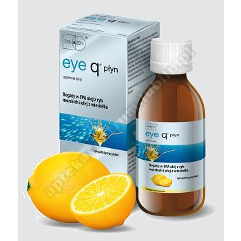 Eye Q smak cytrynowy płyn 200ml(but. szkl. )(equazen)