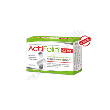ActiFolin 0, 8 mg 30 tabletek