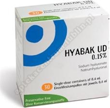 Hyabak UD krop.dooczu 1,5mg/ml 30poj.a0,4 ml+5 poj,Gratis!!!