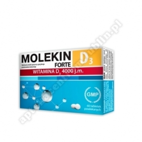 Molekin D3 Forte 4000j. m.  60 tabletek