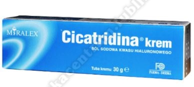 Cicatridina wspomagający leczenie ran krem 30 g
