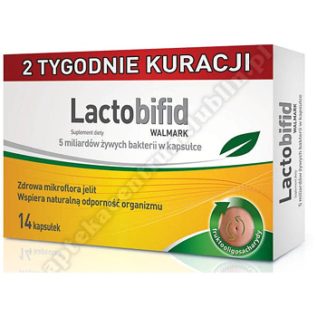 Lactobifid (10 + 4 kaps.  Gratis) kaps. twarde