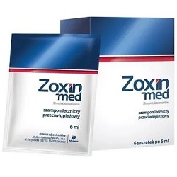 Zoxin-med szamp.leczn. 0,02g/ml 6sasz.po6m