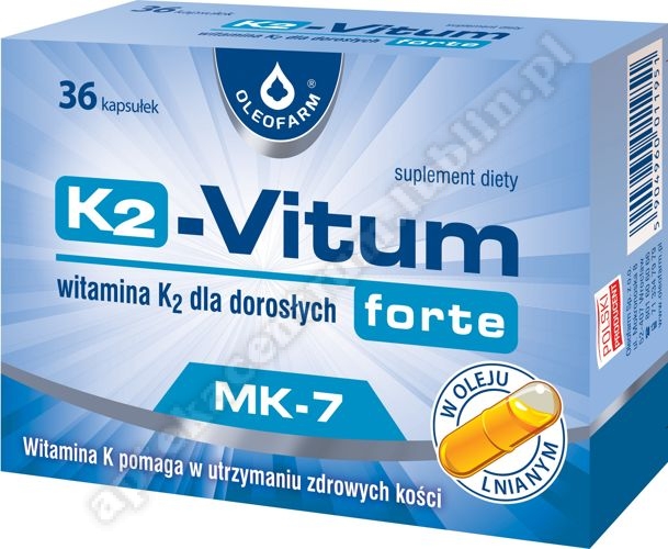 K2-Vitum forte75 mg  kaps.  36 kaps