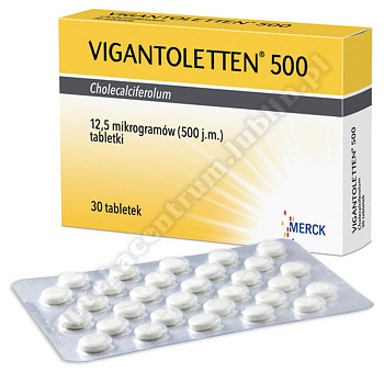 Vigantoletten 500j. m.  30 tabletek