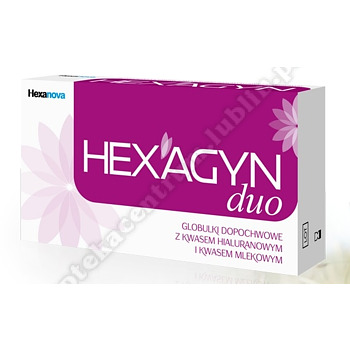 Hexagyn Duo glob. dopoch.  10 glob.  po 2 g