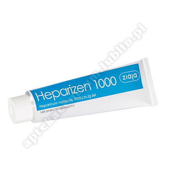 Heparizen 1000 żel 8, 5mg/g 100g