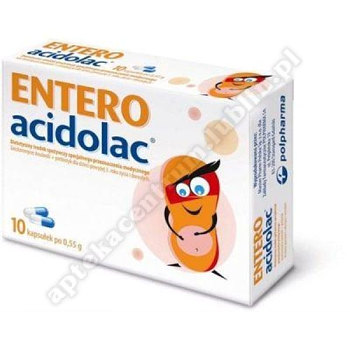 Entero Acidolac kaps. 0,55 g 10 kaps.