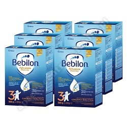 Bebilon 3 z Pronutra-ADVANCED prosz.1100g 6pack+NOSON Aspirator do nosa dla dzieci