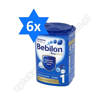 Bebilon 1 z Pronutra Mleko modyfikowane w proszku 1200g x 6 sztuk