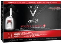 VICHY AMINEXIL CLINICAL 5 meski plyn 21 amp+kosmetyczka GRATIS !!!