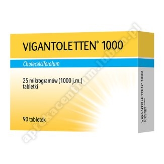 Vigantoletten 1000 j.m. 90 tabletek